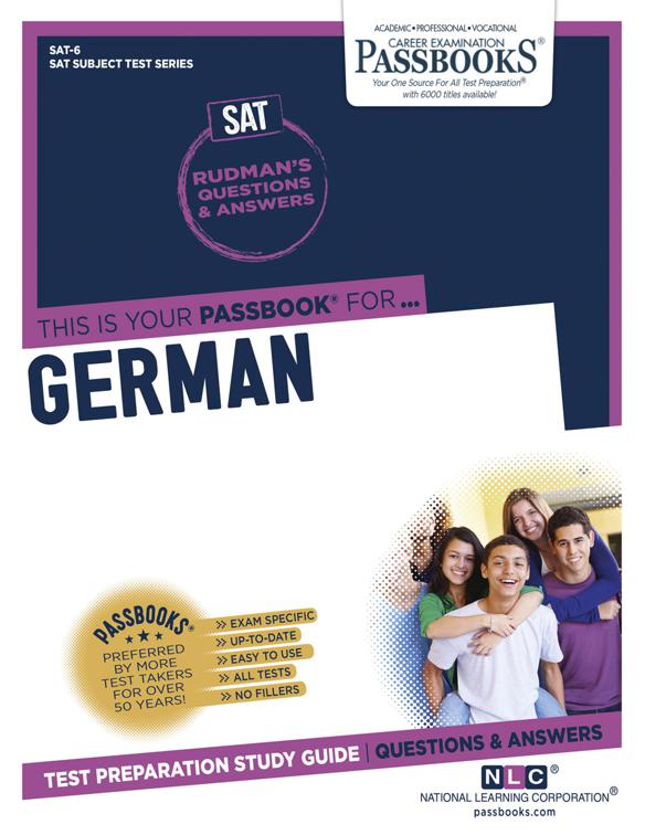 GERMAN, College Board SAT Subject Test Series