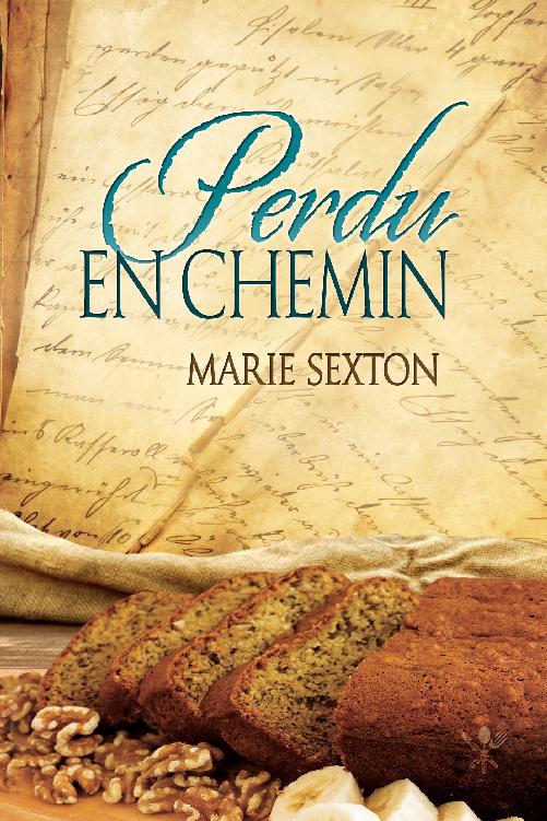This image is the cover for the book Perdu en chemin, Contes d'un étrange livre de cuisine