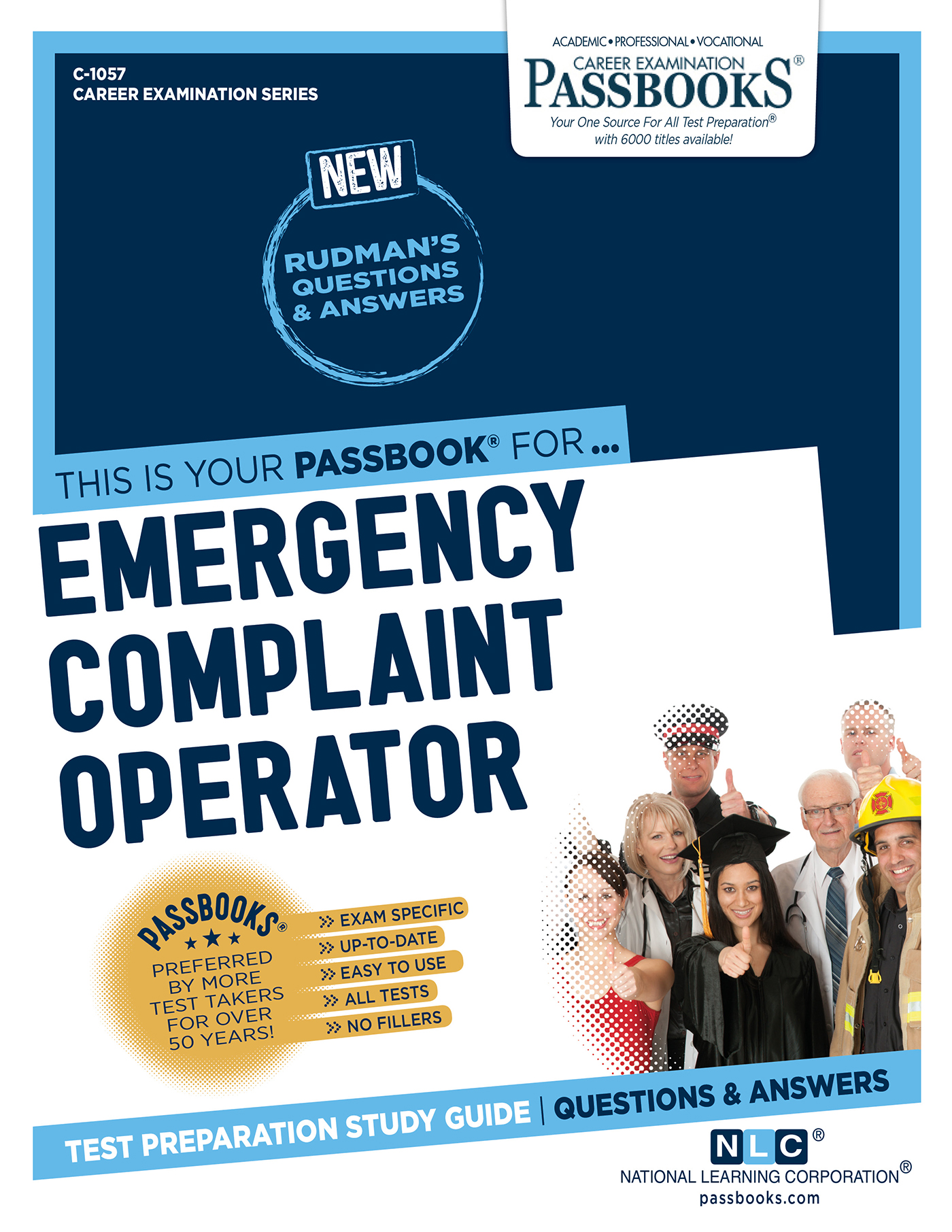 Emergency Complaint Operator, Career Examination Series