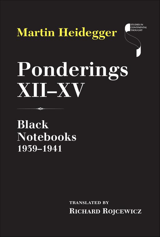 Ponderings XII–XV, Studies in Continental Thought