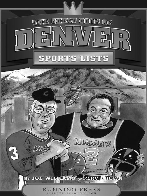 Great Book of Denver Sports Lists, Great City Sports List