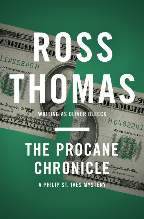 Procane Chronicle, The Philip St. Ives Mysteries