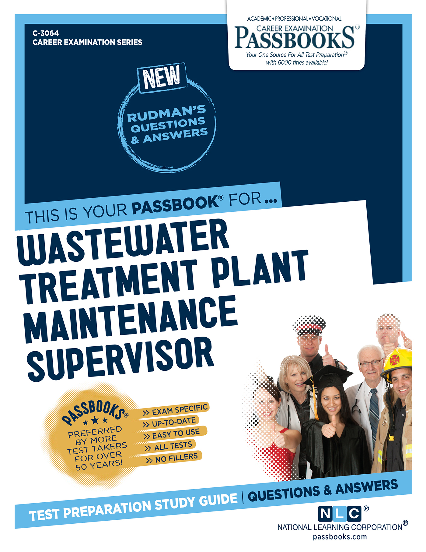 Wastewater Treatment Plant Maintenance Supervisor, Career Examination Series