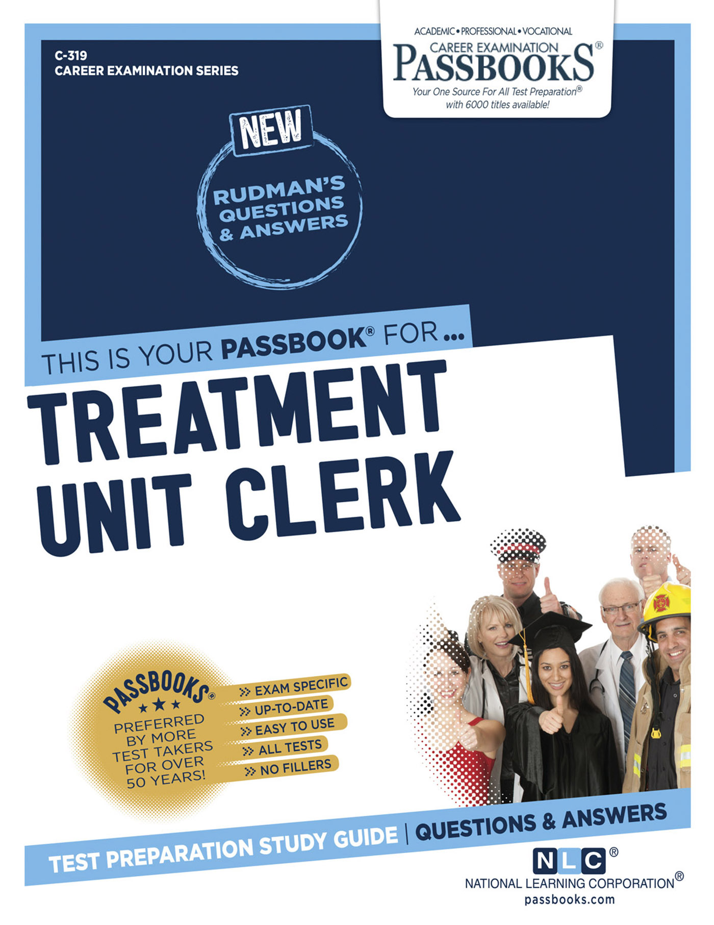 Treatment Unit Clerk, Career Examination Series