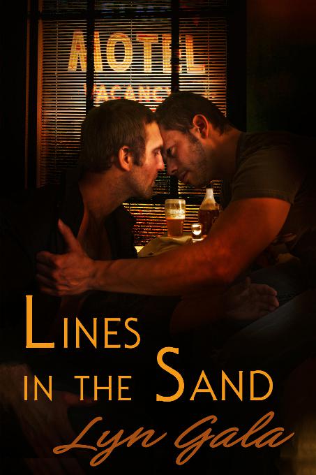 This image is the cover for the book Lines in the Sand