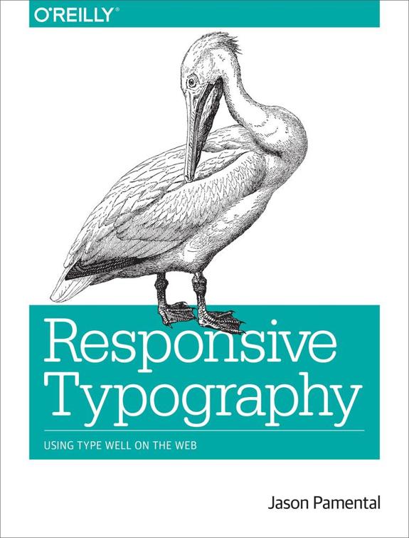 This image is the cover for the book Responsive Typography