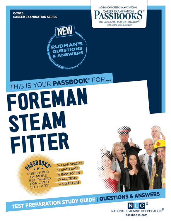 Foreman Steam Fitter, Career Examination Series