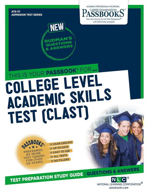 COLLEGE LEVEL ACADEMIC SKILLS TEST (CLAST), Admission Test Series