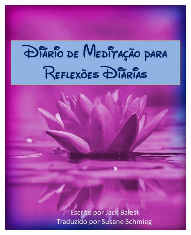 Diário de Meditação para  Reflexões Diárias