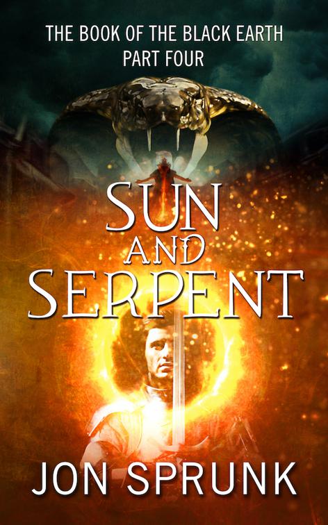 This image is the cover for the book Sun and Serpent, Book of the Black Earth