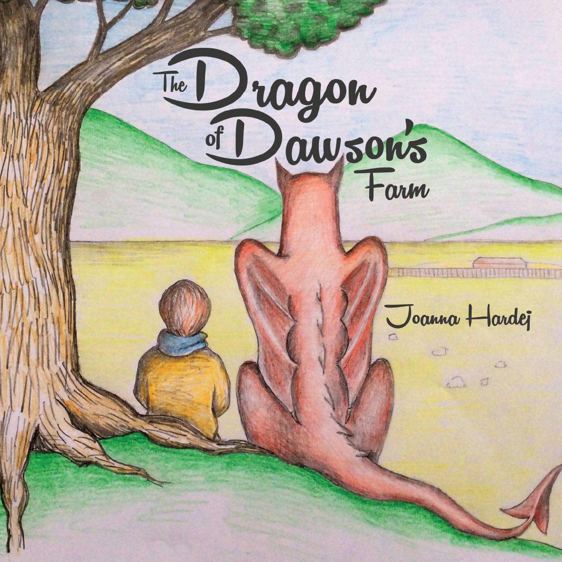 This image is the cover for the book The Dragon of Dawson's Farm