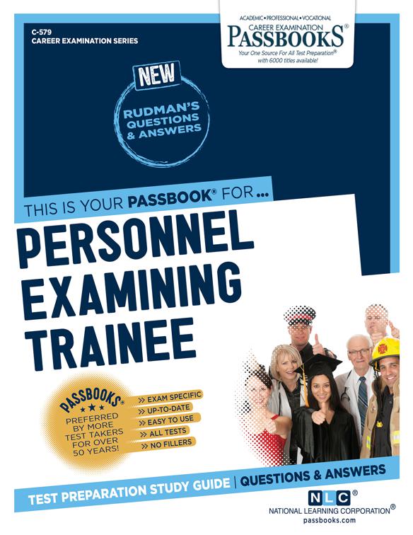 Personnel Examining Trainee, Career Examination Series