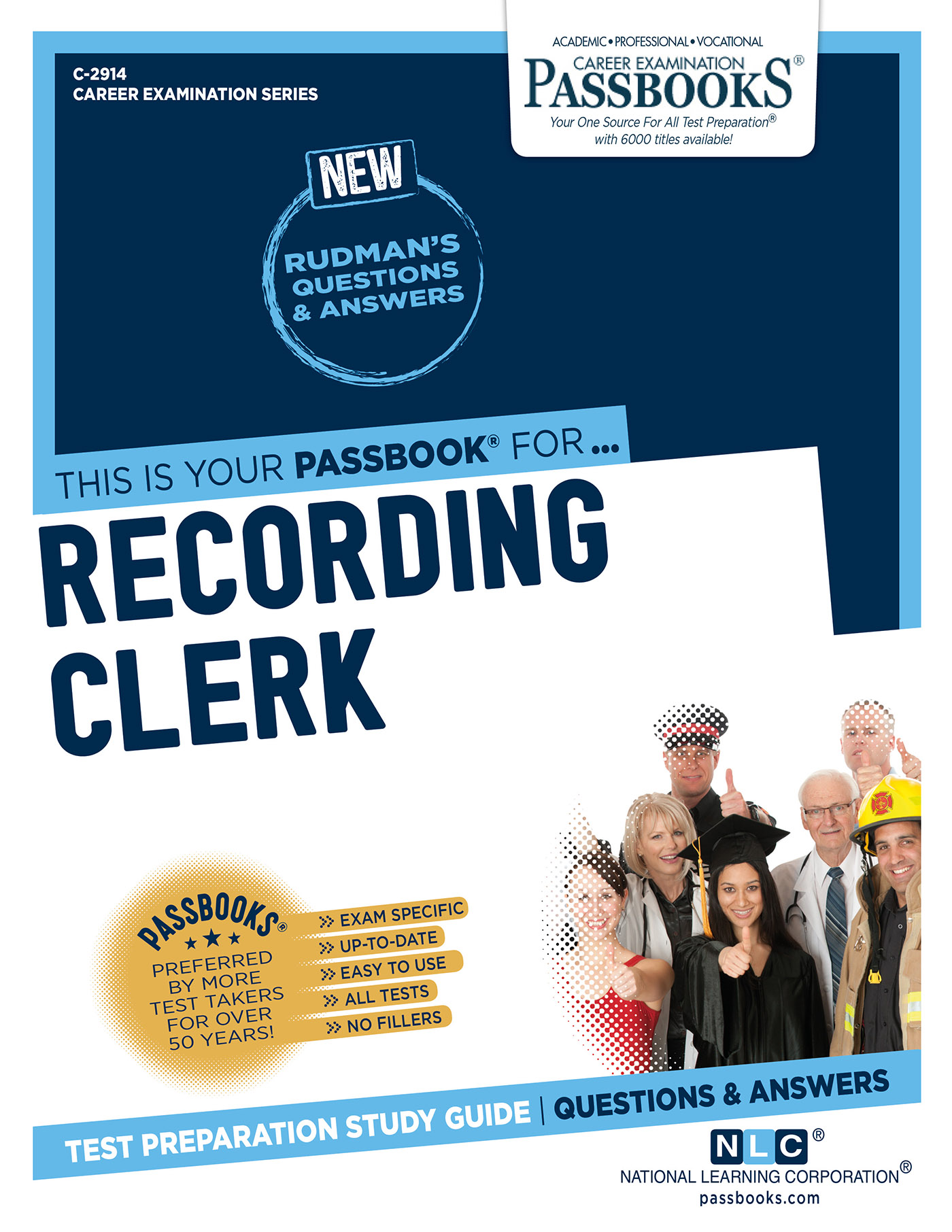 Recording Clerk, Career Examination Series