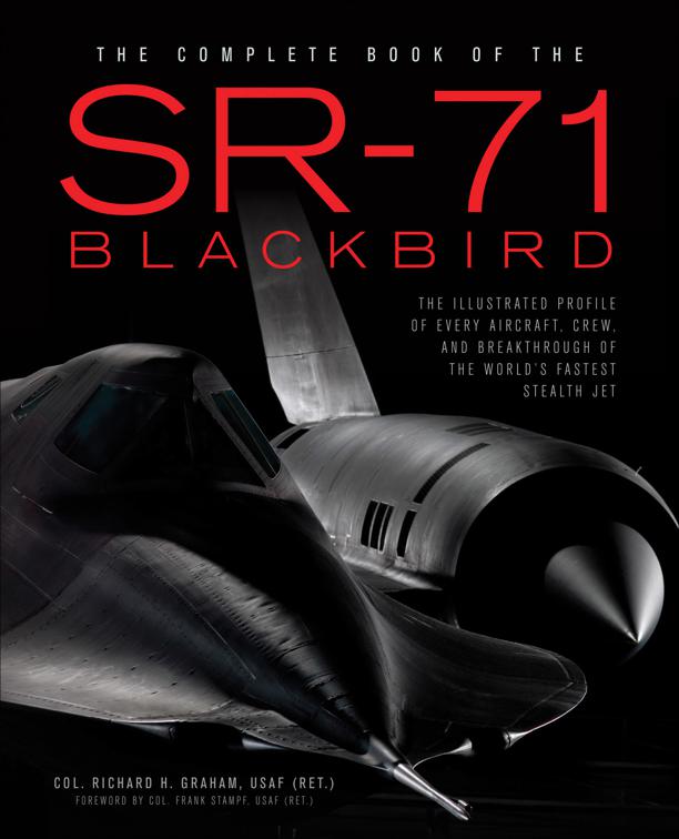 This image is the cover for the book Complete Book of the SR-71 Blackbird