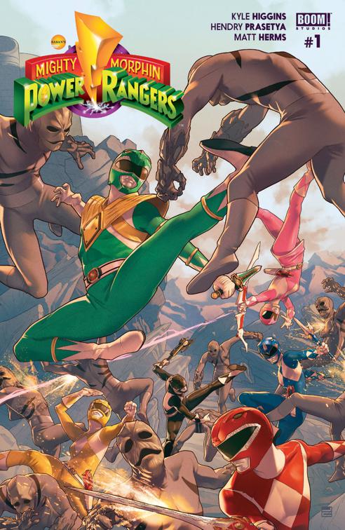 Mighty Morphin Power Rangers #1, Mighty Morphin Power Rangers