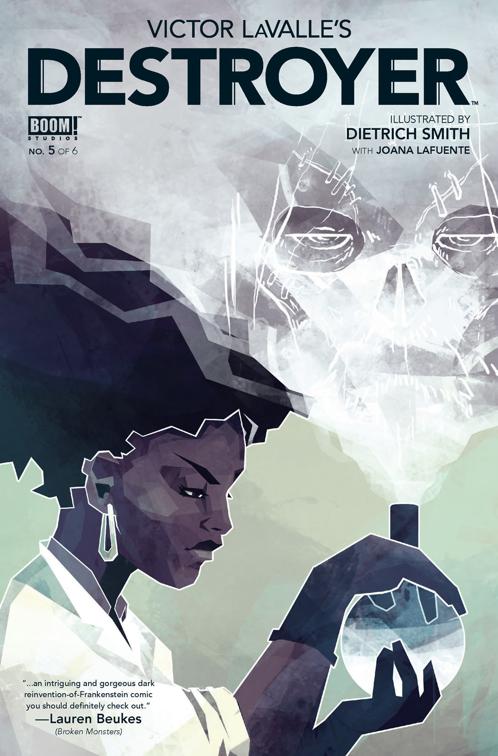 This image is the cover for the book Victor LaValle's Destroyer #5, Victor LaValle's Destroyer