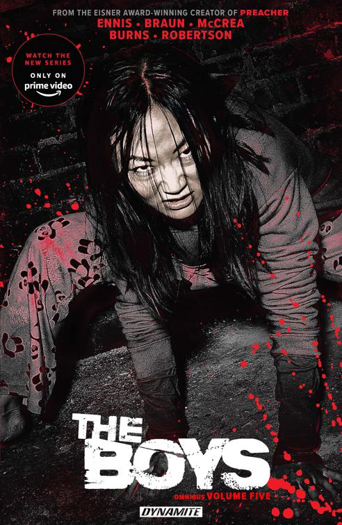 This image is the cover for the book The Boys Omnibus Vol. 5