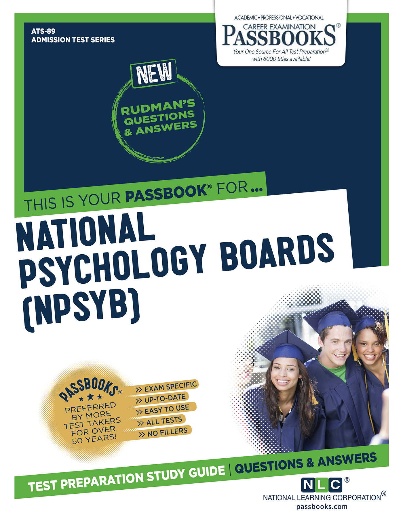 NATIONAL PSYCHOLOGY BOARDS (NPsyB), Admission Test Series