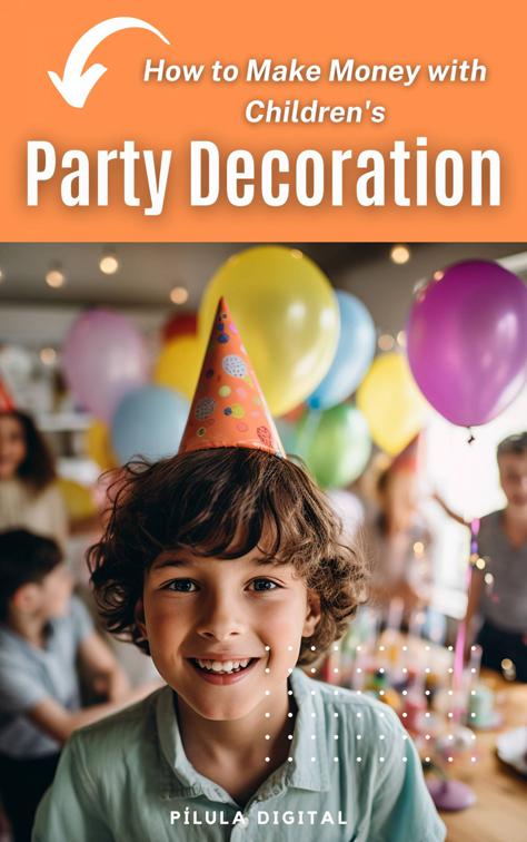 How to Make Money with Children&#x27;s Party Decoration