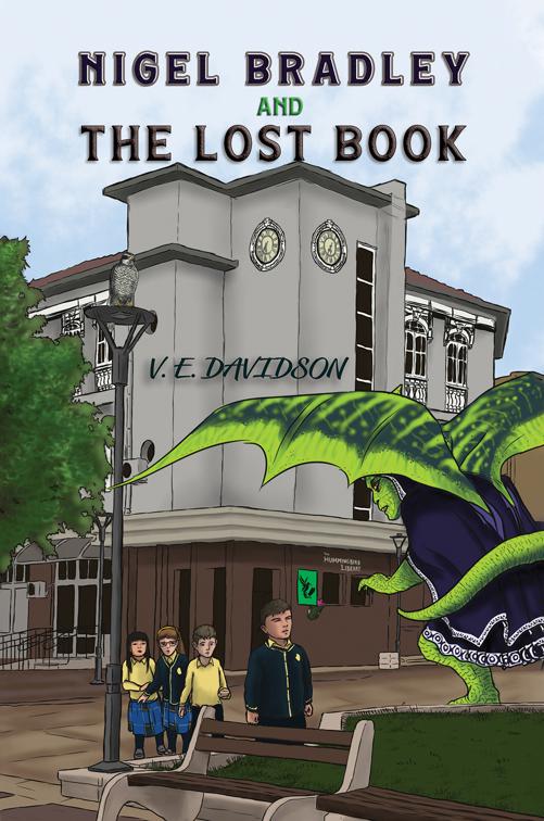 This image is the cover for the book Nigel Bradley and the Lost Book