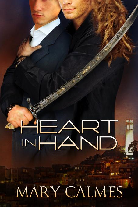 This image is the cover for the book Heart in Hand, The Warder Series