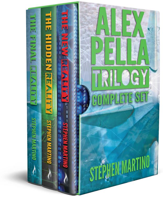 This image is the cover for the book The Alex Pella Novels Boxed Set, Alex Pella