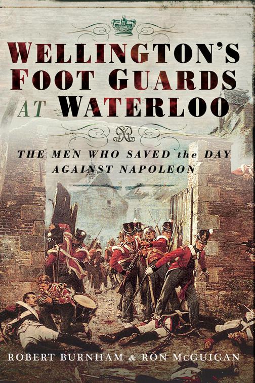 Wellington&#x27;s Foot Guards at Waterloo