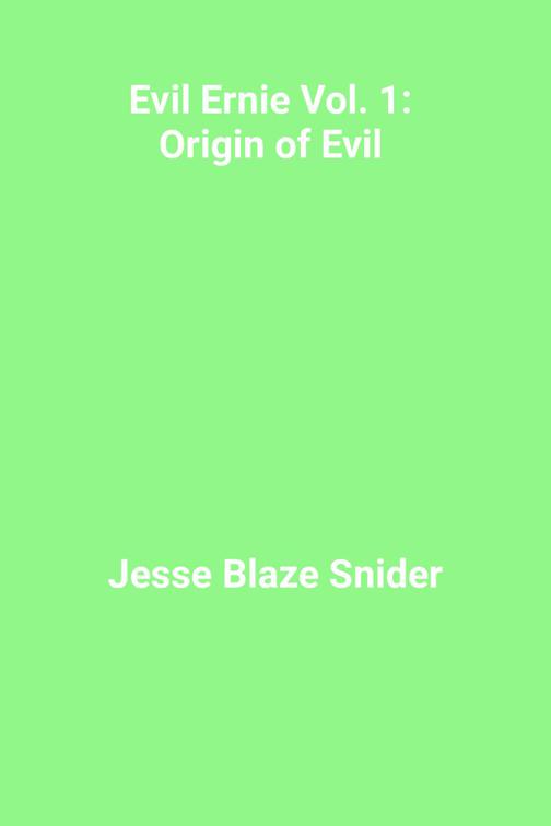 This image is the cover for the book Evil Ernie Vol. 1: Origin of Evil
