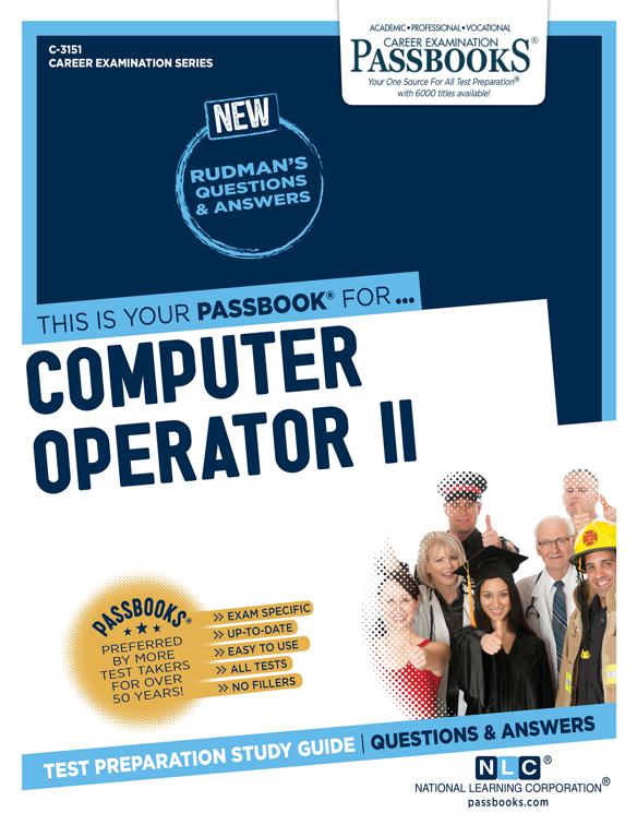 Computer Operator II, Career Examination Series