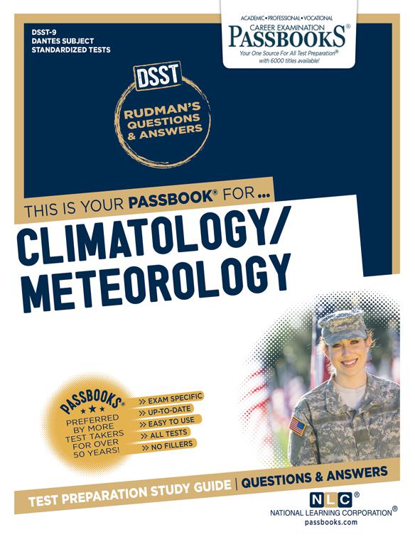 CLIMATOLOGY/METEOROLOGY, DANTES Subject Standardized Tests (DSST)