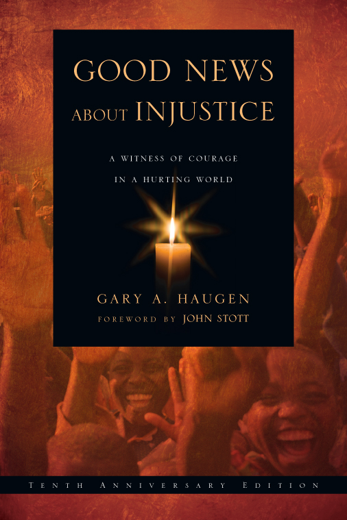 This image is the cover for the book Good News About Injustice