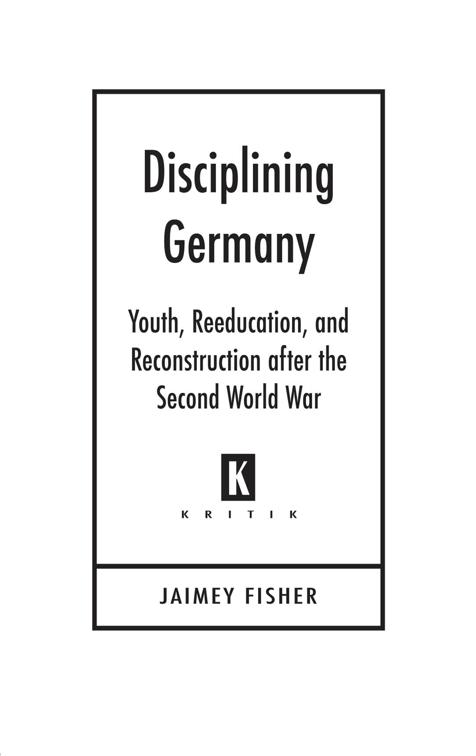 Disciplining Germany, Kritik: German Literary Theory and Cultural Studies