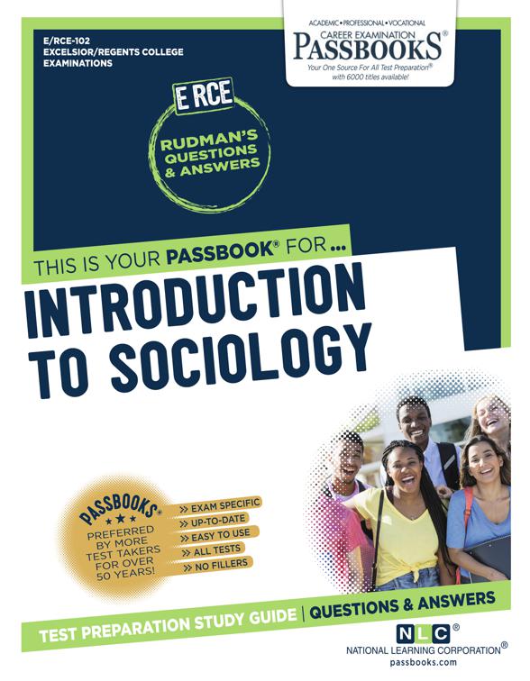 This image is the cover for the book Introduction to Sociology, Excelsior/Regents College Examination Series