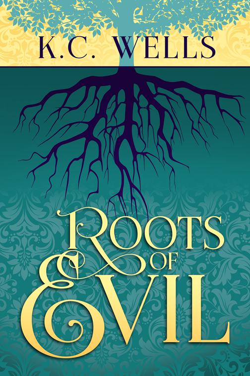 This image is the cover for the book Roots of Evil, Merrychurch Mysteries