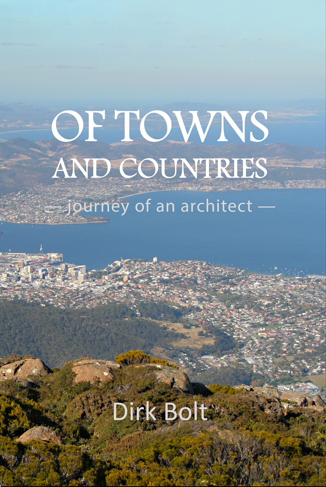 This image is the cover for the book Of Towns And Countries