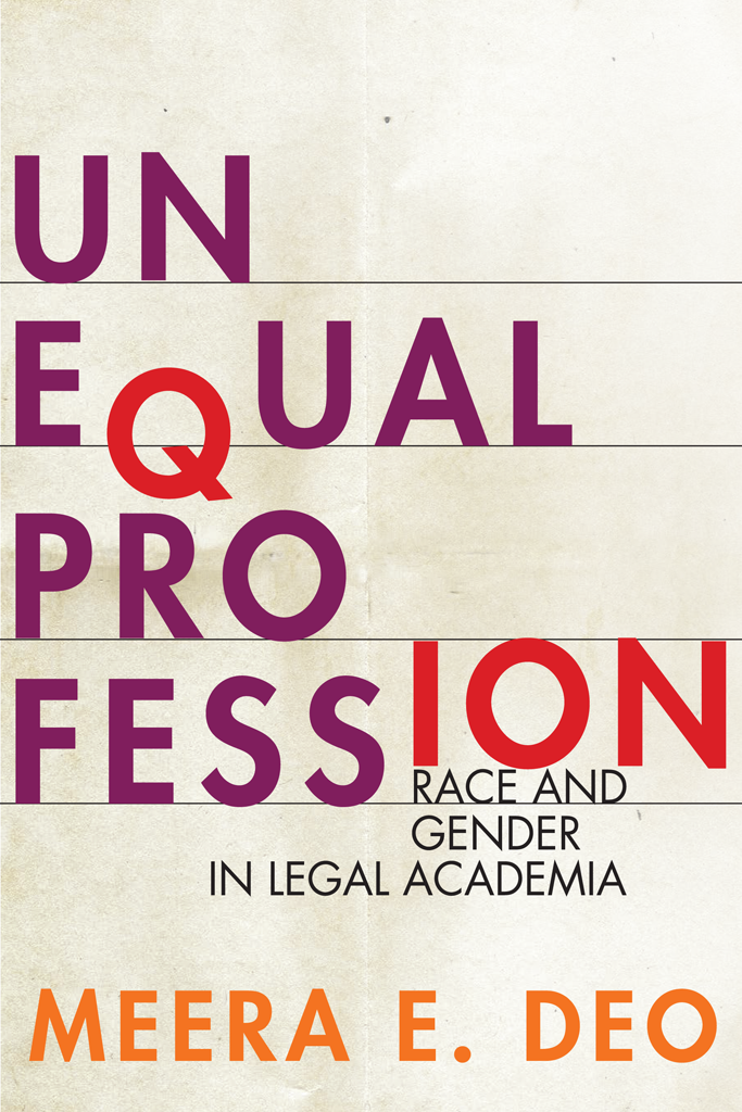 This image is the cover for the book Unequal Profession