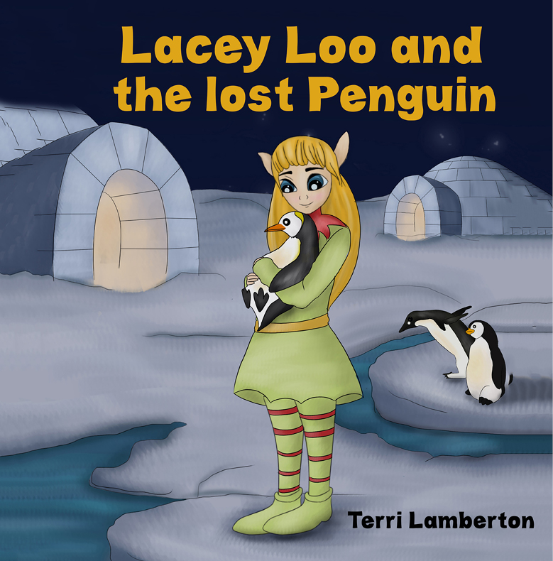 This image is the cover for the book Lacey Loo and the Lost Penguin