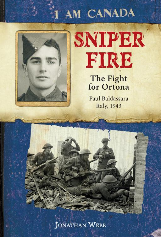 This image is the cover for the book I Am Canada: Sniper Fire, I Am Canada