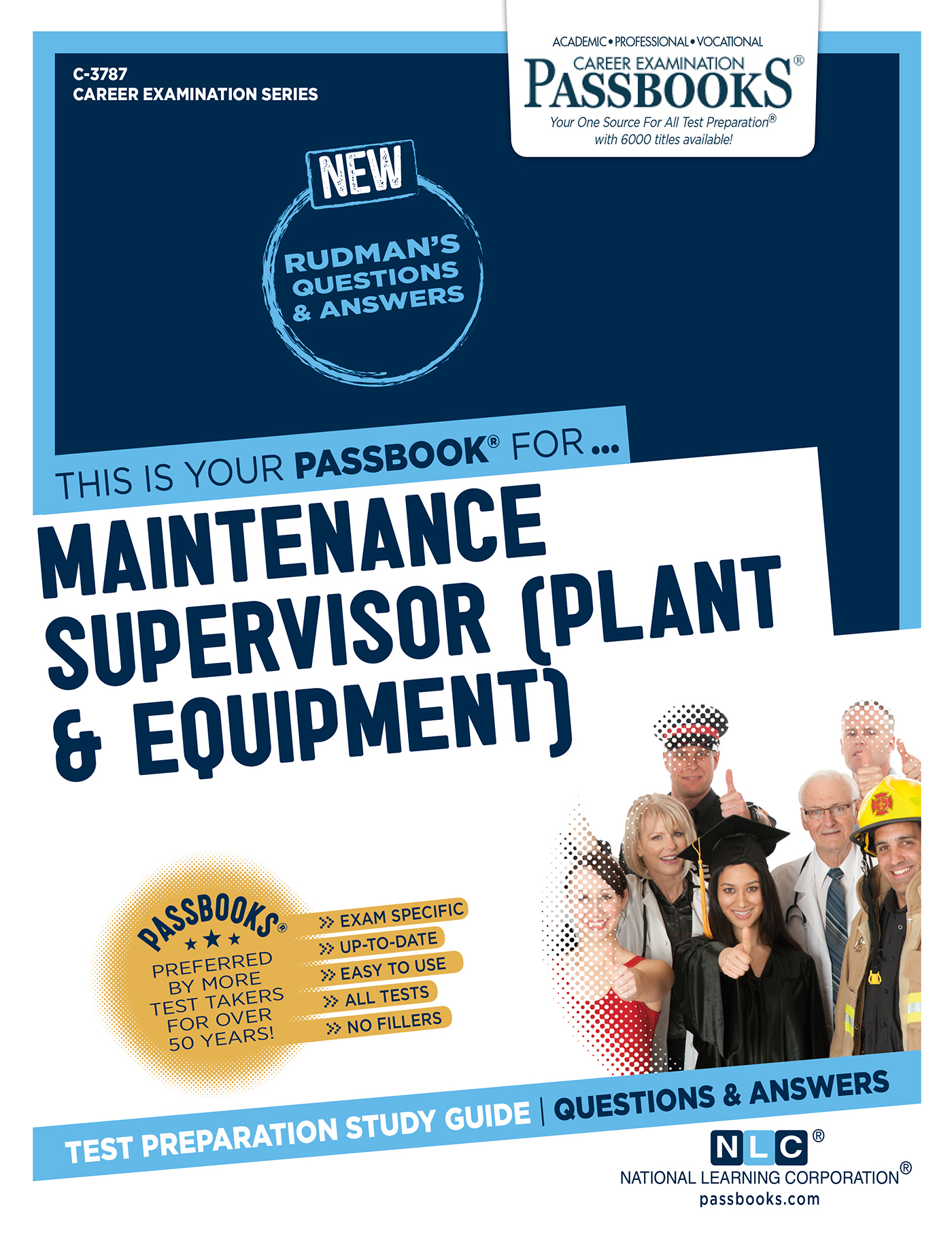 Maintenance Supervisor (Plant &amp; Equipment), Career Examination Series