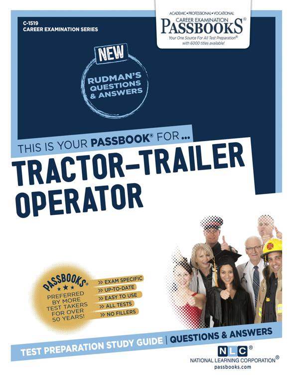 Tractor-Trailer Operator, Career Examination Series