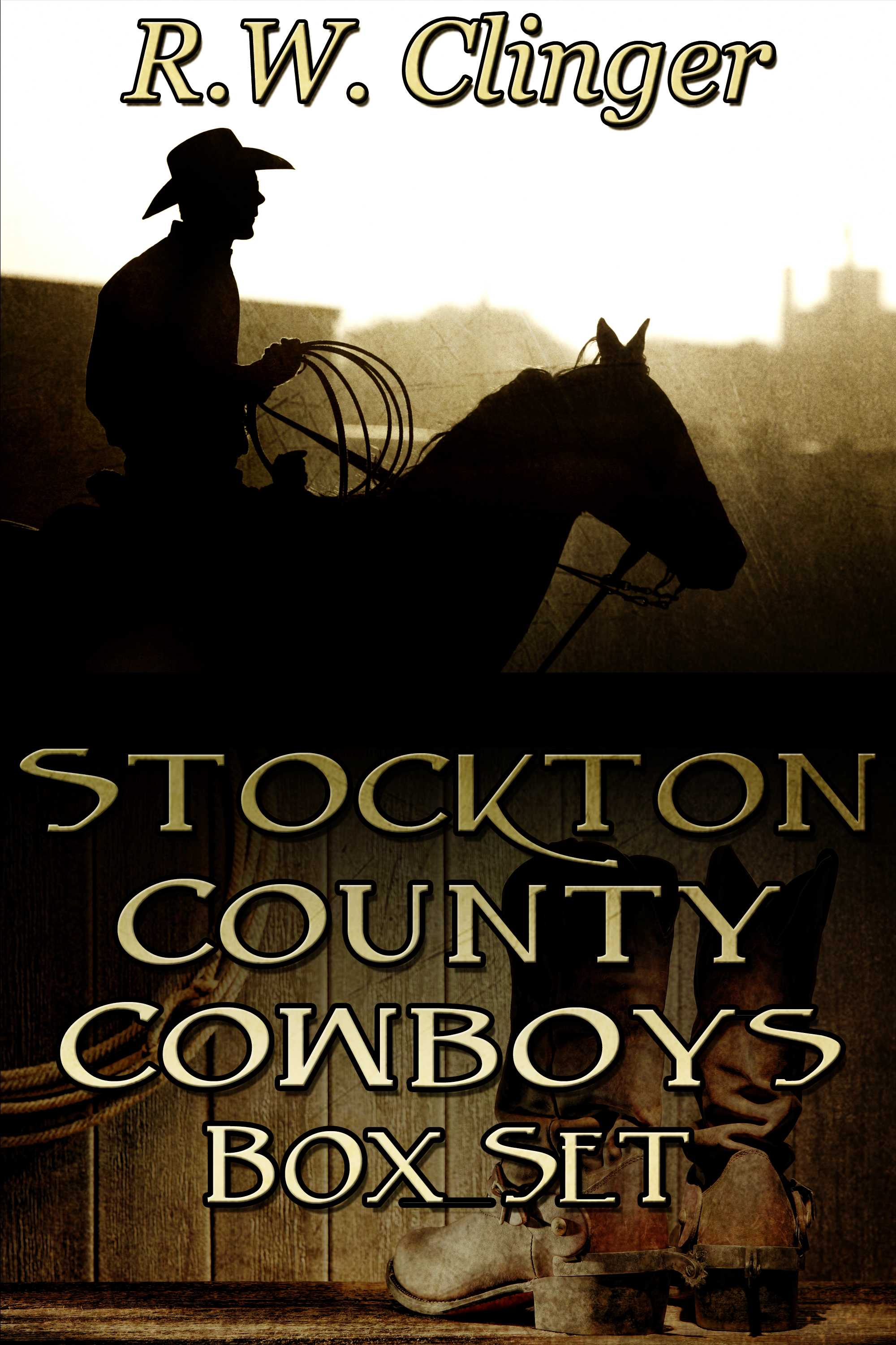 This image is the cover for the book Stockton County Cowboys Box Set, Stockton County Cowboys