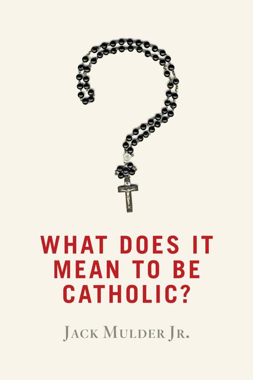 This image is the cover for the book What Does It Mean to Be Catholic?