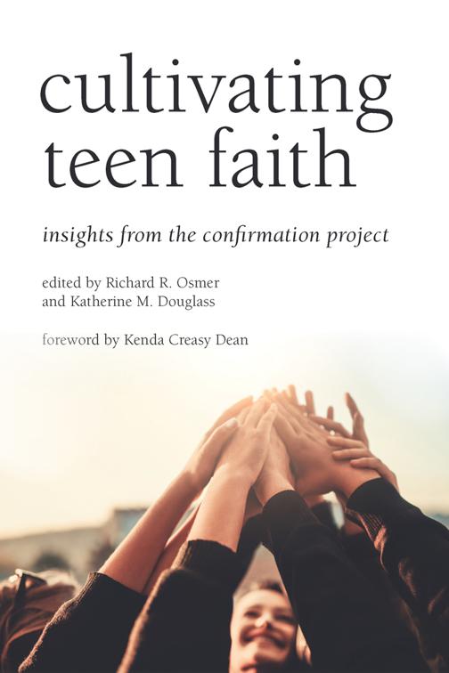 This image is the cover for the book Cultivating Teen Faith