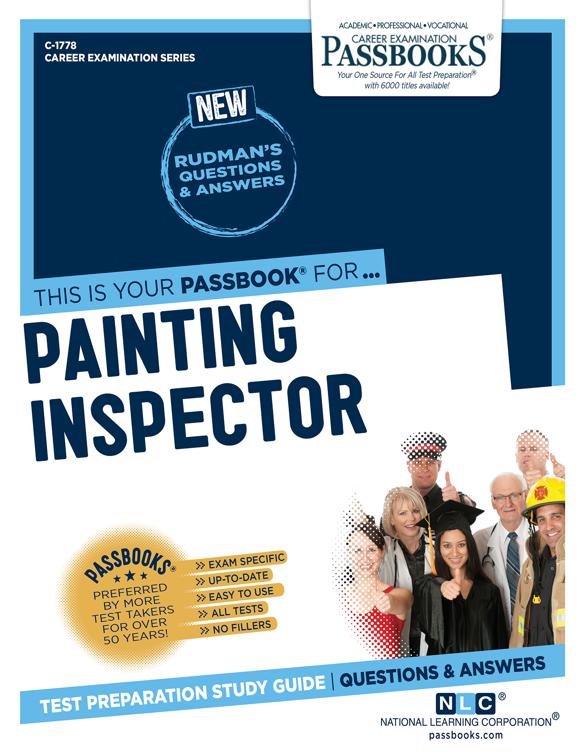 This image is the cover for the book Painting Inspector, Career Examination Series