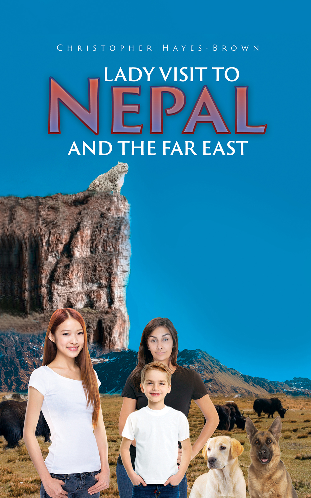 This image is the cover for the book Lady Visit To Nepal And The Far East