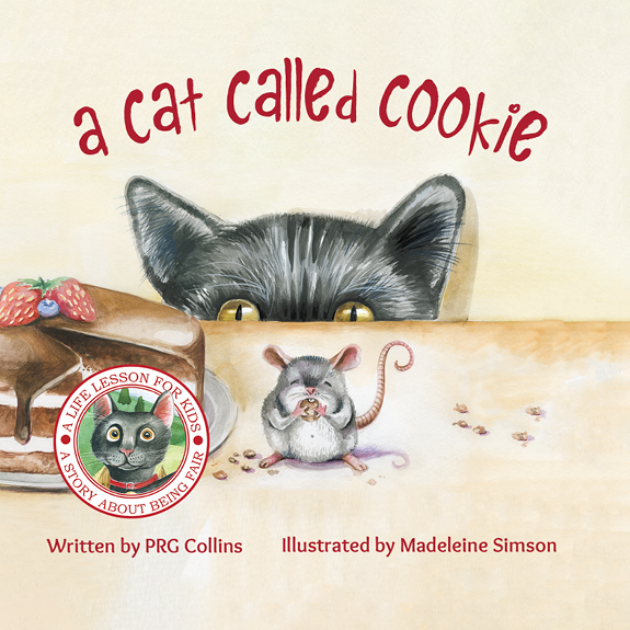 This image is the cover for the book A Cat Called Cookie