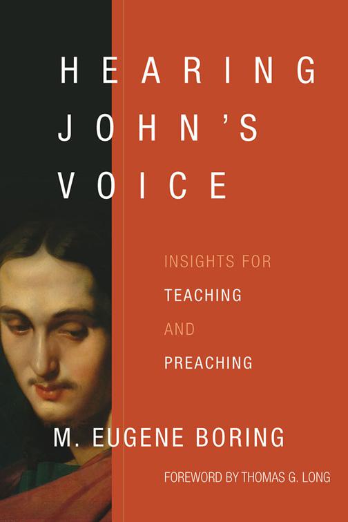 This image is the cover for the book Hearing John's Voice