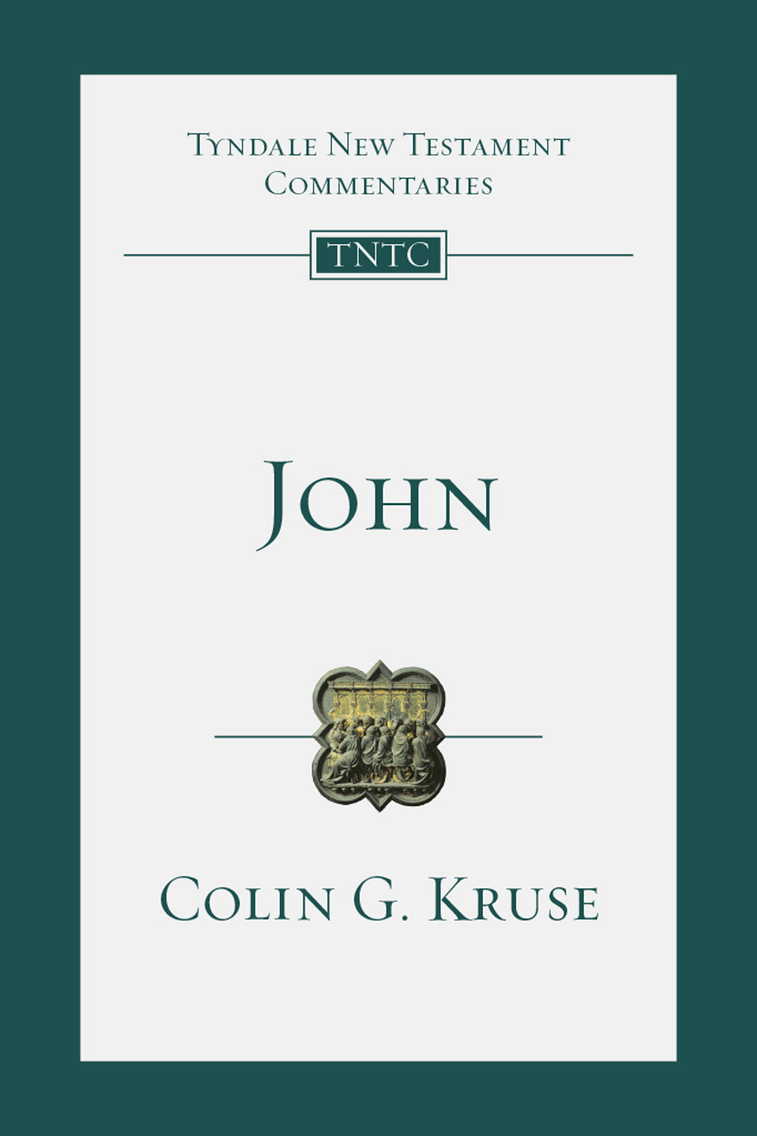 This image is the cover for the book John, Tyndale New Testament Commentaries