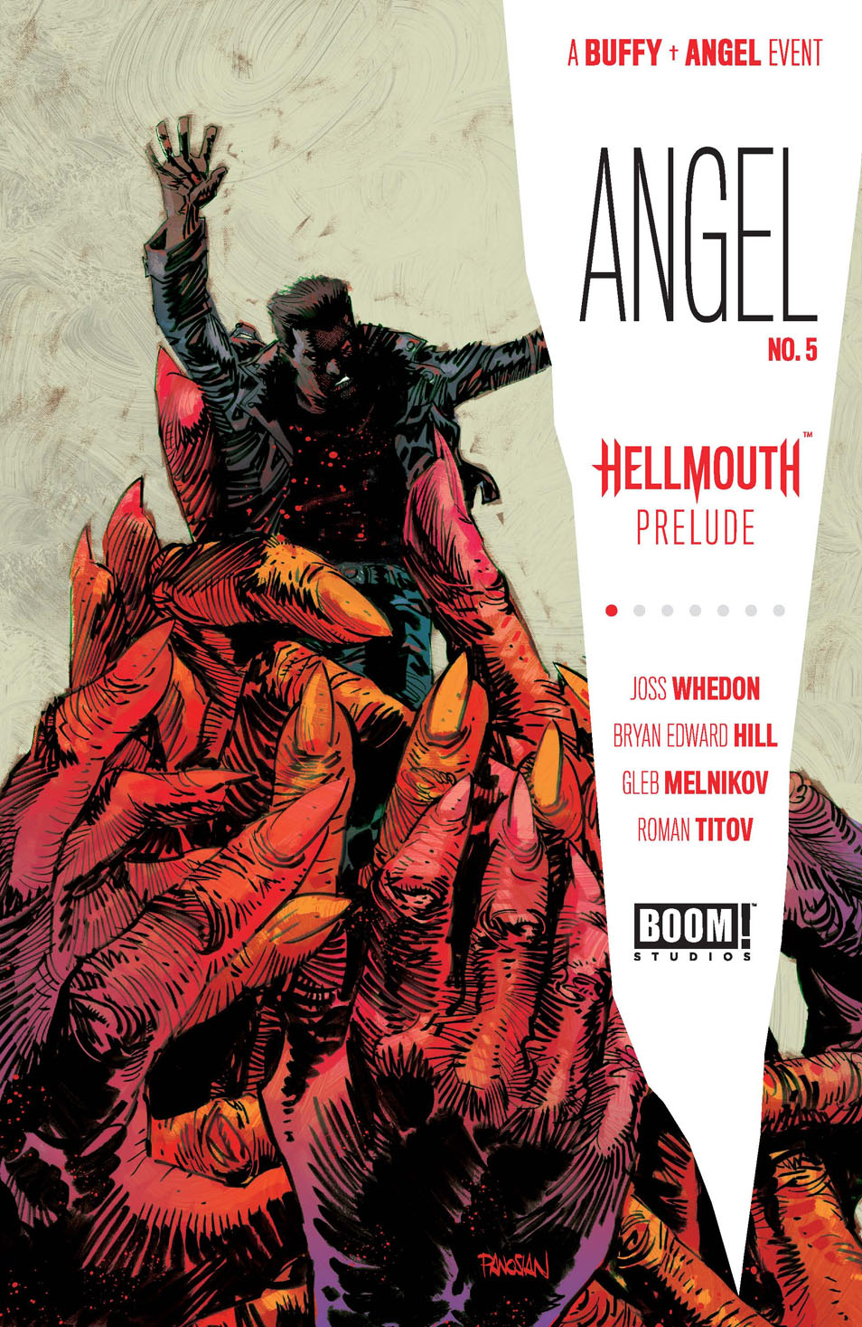 This image is the cover for the book Angel #5, Angel