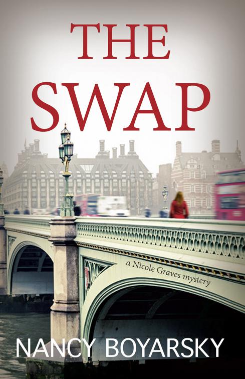 This image is the cover for the book The Swap, Nicole Graves Mysteries